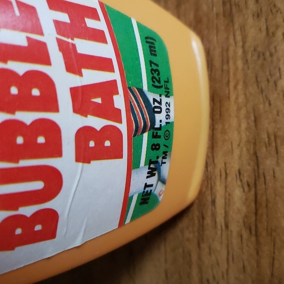 VTG/Collector 1992 Chicago Bears bubble bath sealed - Picture 2 of 5